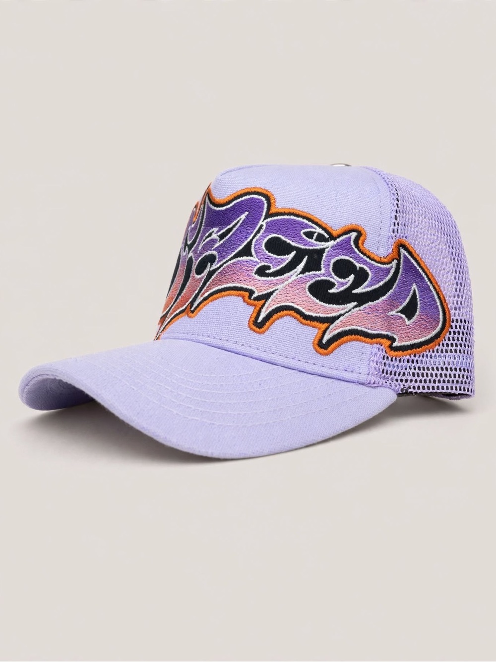 Godspeed lavender GS Neo trucker with 3 Godspeed pins